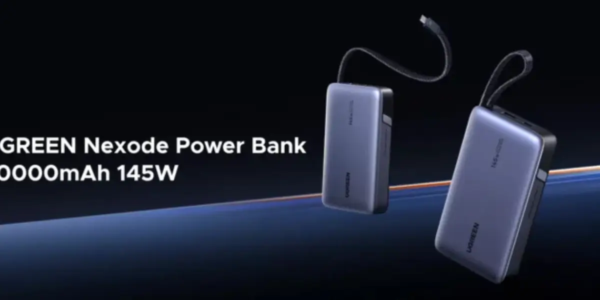 UGREEN PB551 Nexode 145W 20000mAh Power Bank with Built-in Cable (55992B) (4).webp